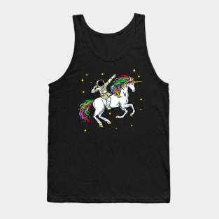 Space Astronaut Dabbing Unicorn Cosmos Gift Tank Top